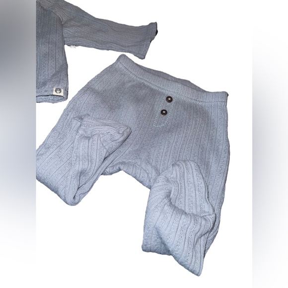 Rabbit and Bear infant blue thermal set - Picture 2 of 4